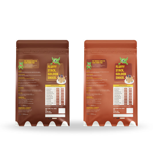 Pancake Twin (Choco + Vanilla)