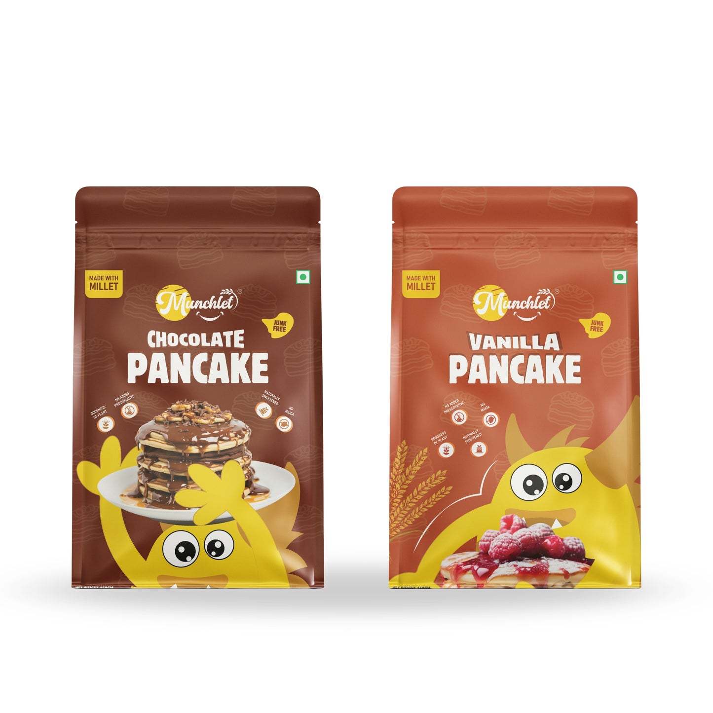 Pancake Twin (Choco + Vanilla)