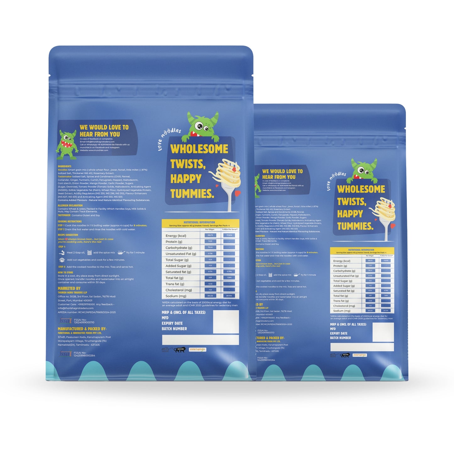 Noodles Multimillet x2