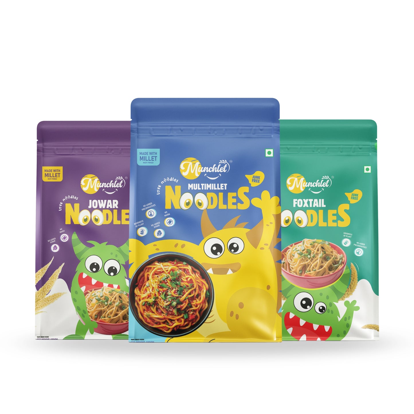 Noodles Trio (Jowar + Multi + Foxtail)