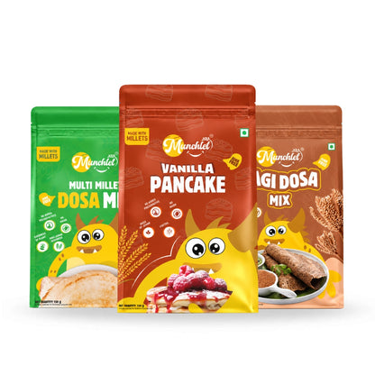 2 Dosas + 1 Pancake
