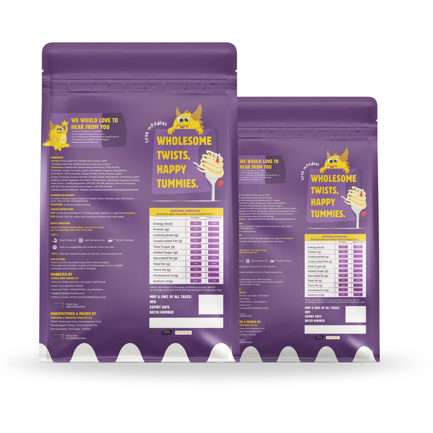 Noodles Jowar x2